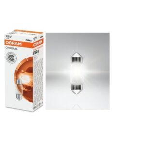 Standart Ampul- Stop/sinyal/park/gösterge Ampulü; 12v/10w (6438) (duy Sv8,5-8) (osram)