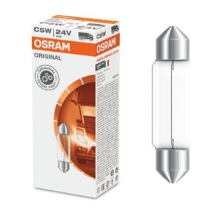 Standart Ampul- Stop/sinyal/park/gösterge Ampulü; 24v/c5w (6423) (duy Sv8,5-8) (osram)