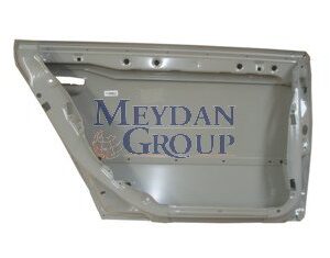 Audı A6- 98/01; Arka Kapı Sol Direksiz Ve Çerçevesiz (gri Boyalı) (steyşın Vagon) (sımyı) - 4B0833051