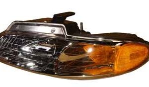 Chrysler Country- Town- 96/00; Far Lambası Sol Manuel (şeffaf/çizgili Camlı Sarı Sinyalli)eagle - 4857853AA
