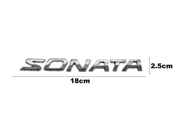 Hyundaı Yazı Sonata 06-10 Arka (sonata Yazısı) - 86310-3K010