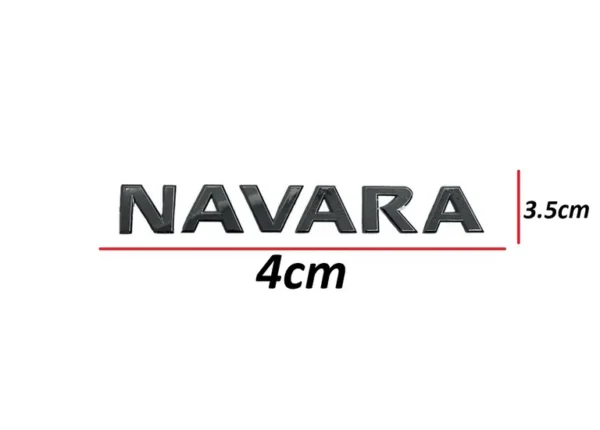 Nıssan Yazı Navara 07-21 Arka (navara Yazısı) - 93495-4KJ0B/93494-EB360